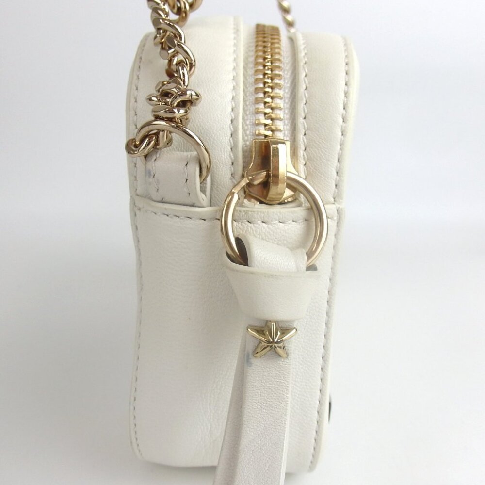 Authentic JIMMY CHOO Star studs Shoulder Bag leather [Used] - Picture 3 of 16